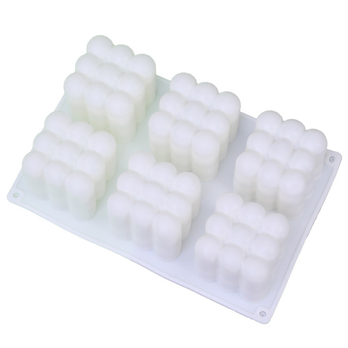 6-in-1 3D Silicone Mold Large Magic Ball Cake Mold DIY Aromatherapy Candle Baking Mold Wholesale