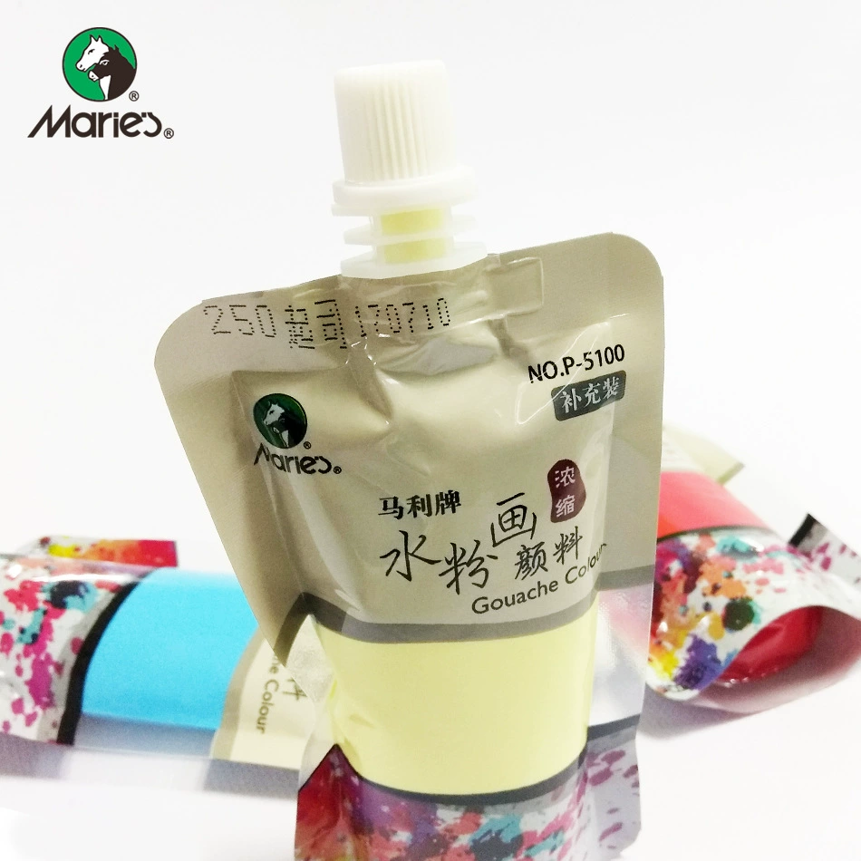 Pigment capacious handheld gouache, 100 ml, 300 ml, 500 ml