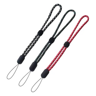 Mobile phone lanyard short rope adjustable U disk MP3 water Cup rope fan lanyard pine rope short nylon rope