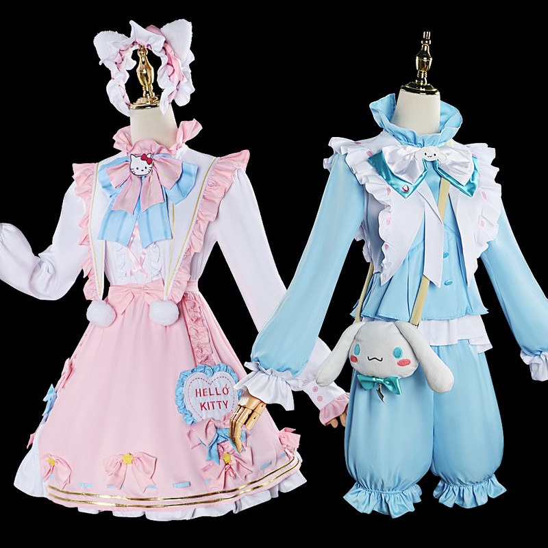 Fifth Personality Sanrio Linkage Gardener cos Suit Emma Woods Joseph Big Ear Dog cosplay Animation Suit