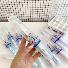 アメリカのx-brush柔らかい毛の歯ブラシの家庭用の成人の高級な細い毛の旅行の1本の歯ブラシのメーカーは卸売りします。