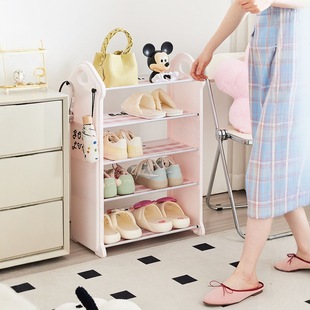 Small House Dustproof Shoe Rack Household Fabric Shoe Cabinet Large Capacity Shoe Rack Simple Multi-Layer Storage Rack