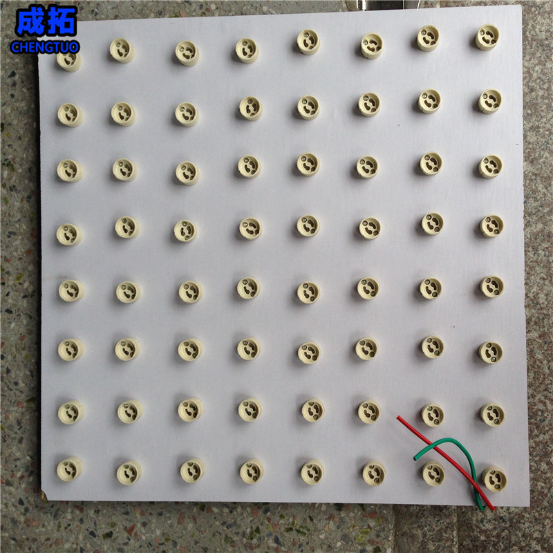 老化设备配套灯板LED灯具60*60CM64位GU10 MR16球泡灯具老化板