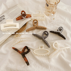 French shark clip elegant temperament claw hair clip shower fixed hair clip large size nape hair clip Korean style