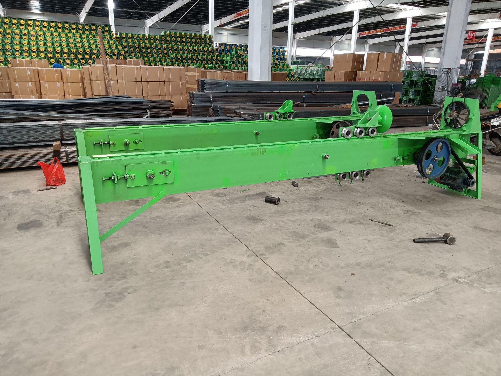 竹子设备破竹机开片刀竹片开丝机劈开等竹条竹制品高效加工机械