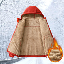 定制抓绒衣外套加厚工装摇粒绒男款2025新款秋冬防寒服双面绒夹克