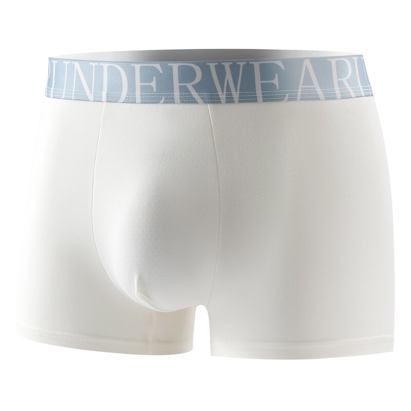 Foreign Trade Men's Boxer Briefs, Breathable Four-Corner Briefs, Comfortable and Simple Solid Color Sports Underwear, Fashionable High-Elastic Antibacterial Underwear Foreign Trade Men's Boxer Briefs, Breathable Four-Corner Briefs, Comfortable and Simple Solid Color Sports Underwear, Fashionable High-Elastic Antibacterial Underwear