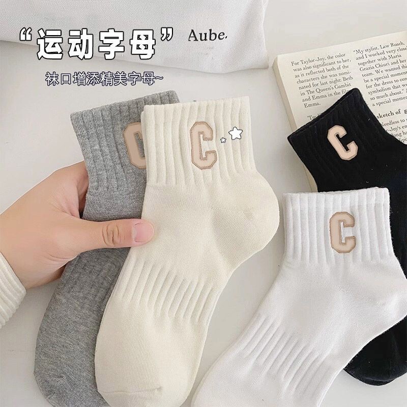 [3 Pairs] Men's and Women's Spring and Summer Mesh Socks Thin Solid Color Breathable Sweat-Absorbent Boat Socks Manufacturer Wholesale H79