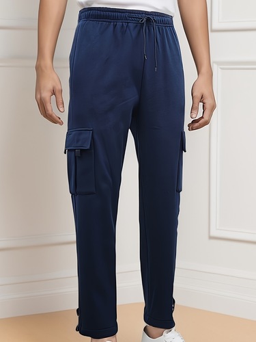 Men's Casual Cargo Pants with Multiple Pockets Regular