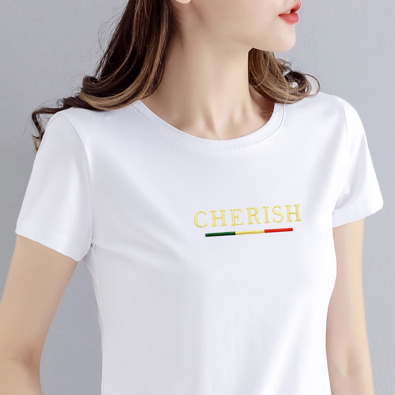 Round Neck T-Shirt for Women, Summer 2026 New Style, Loose and Stylish, Modal Short Top, Short-Sleeved, Thin Half-Sleeve Top