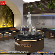 迪克工厂人造石大理石石英石自助餐台 酒店自助餐厅 布菲台效果图