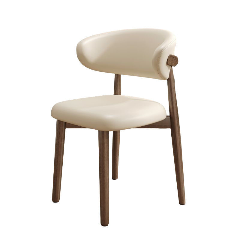 Nordic Wrought Iron Chair for Home Use, Simple Upholstered Desk Chair, Dining Chair for Restaurant and Hotel, Designer Style Dining Chair, Leisure Backrest Chair