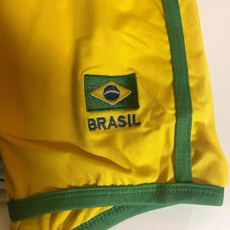 Brazilian Outfit Girl Shorts Fashion Y2K Embroidered Football Summer Shorts Brazilian Shorts Shorts Spring National Flag Yellow Brazilian Outfit Girl Shorts Fashion Y2K Embroidered Football Summer Shorts Brazilian Shorts Shorts Spring National Flag Yellow