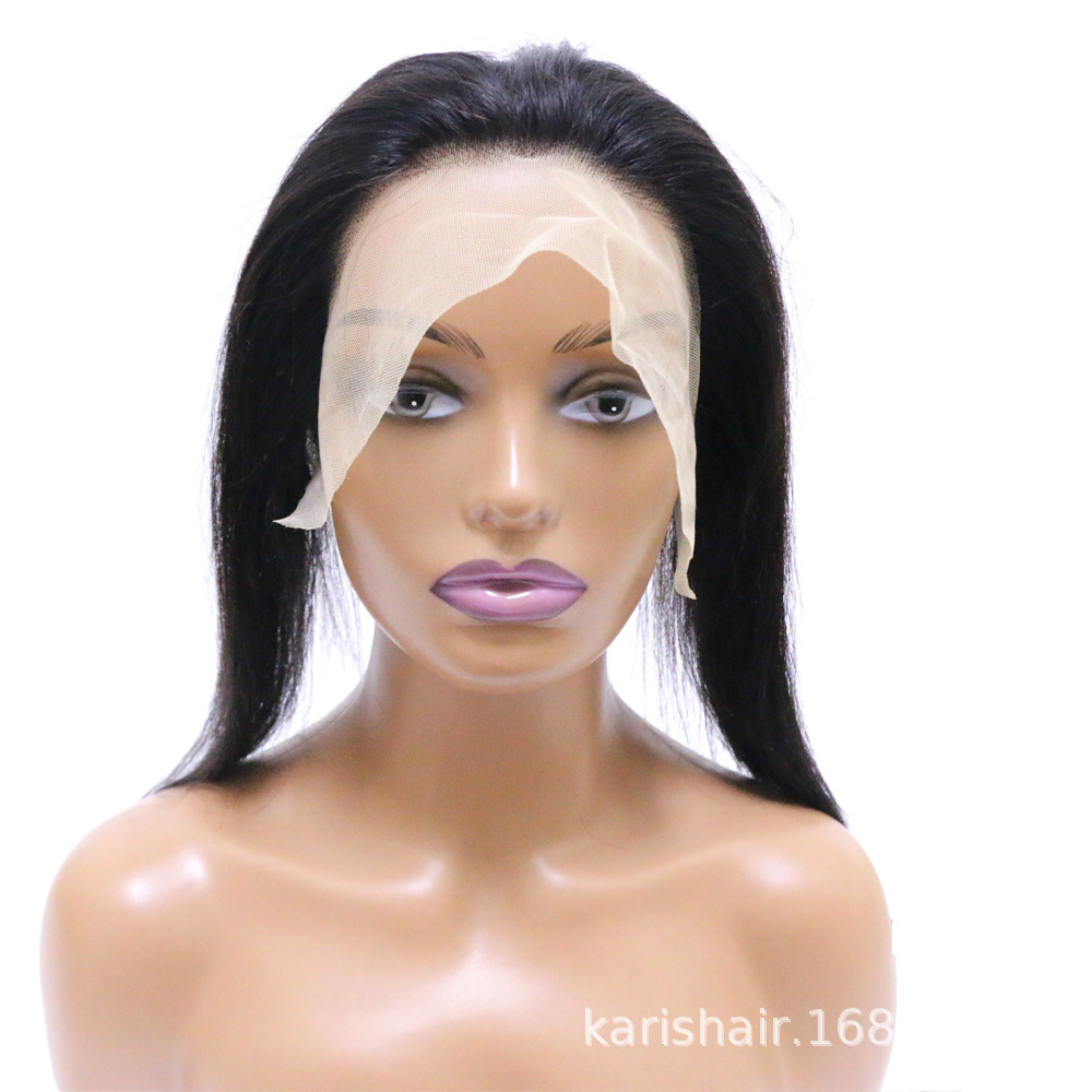 13x4 13x6 frontal real cabello humano neto sombrero coreano tejido a mano color natural Xuchang Venta Directa peluca