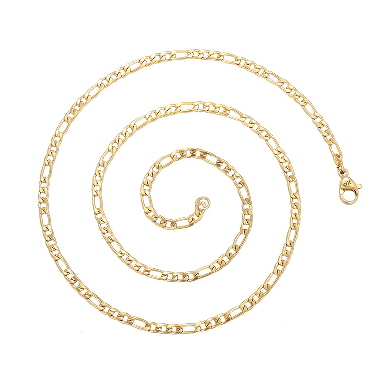 Xuping acero inoxidable 14k collar de collar de collar de estilo europeo y americano clásico transfronterizo accesorios accesorios de collar al por mayor para mujeres
