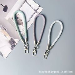 短款手机挂绳高级感防丢手腕绳手机壳夹片贴片短绳日系跨境挂链女