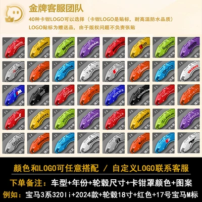 Brake caliper cover: Aluminum Alloy Caliper Shell Cover