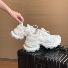 韩版小众老爹鞋女2025新款减震轻便百搭运动休闲鞋