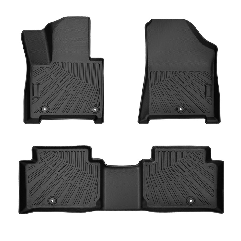 Aplicable a Corea del Sur 24 modelos modernos Santa Fe Gasolina 5 asientos 3D todo el tiempo material TPE almohadilla