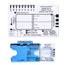 ���R�d��Ʒ������Ա�y ECG 7 Step Ruler��늈D7���ߜy������