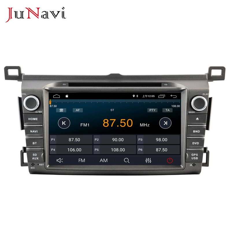 Подходит для Toyota RAV4 Rongfang — автомобильный DVD-плеер с навигацией, Bluetooth, MP5, HD LCD, двухфункциональное устройство