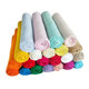 Factory new cotton knitted 21 2*2 thread elastic spandex Rib Cuff fabric dyeing spot