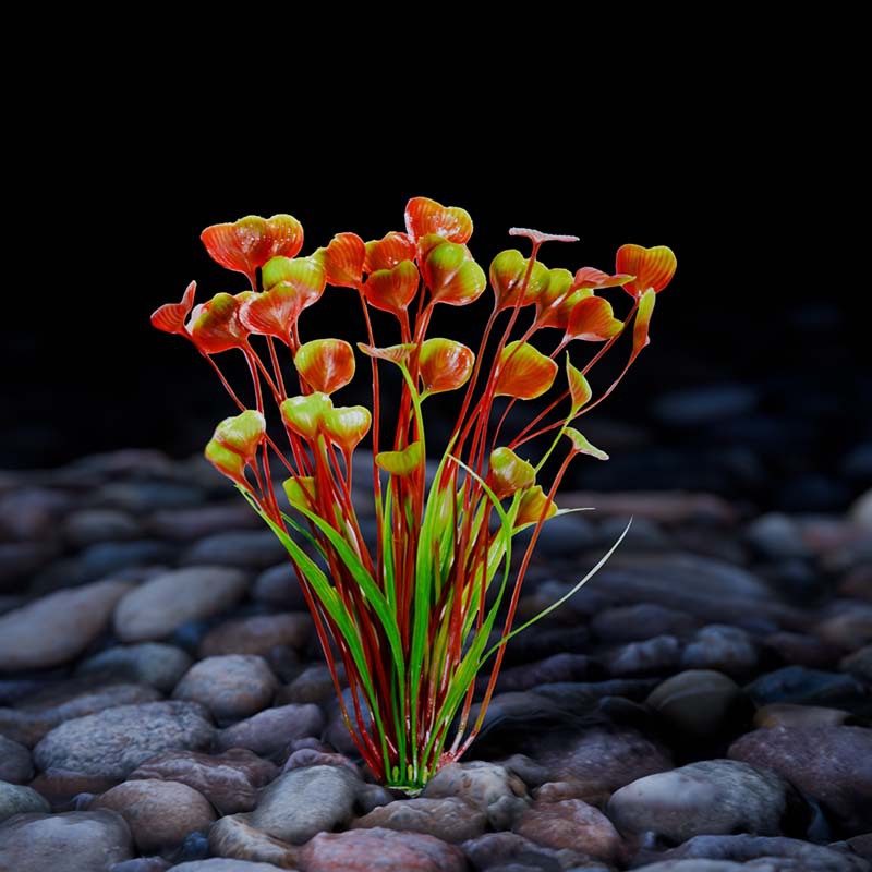 Planta de simulación decorativa acuario fábrica de artesanías de plantas al por mayor pecera paisajismo planta de acuario de plástico