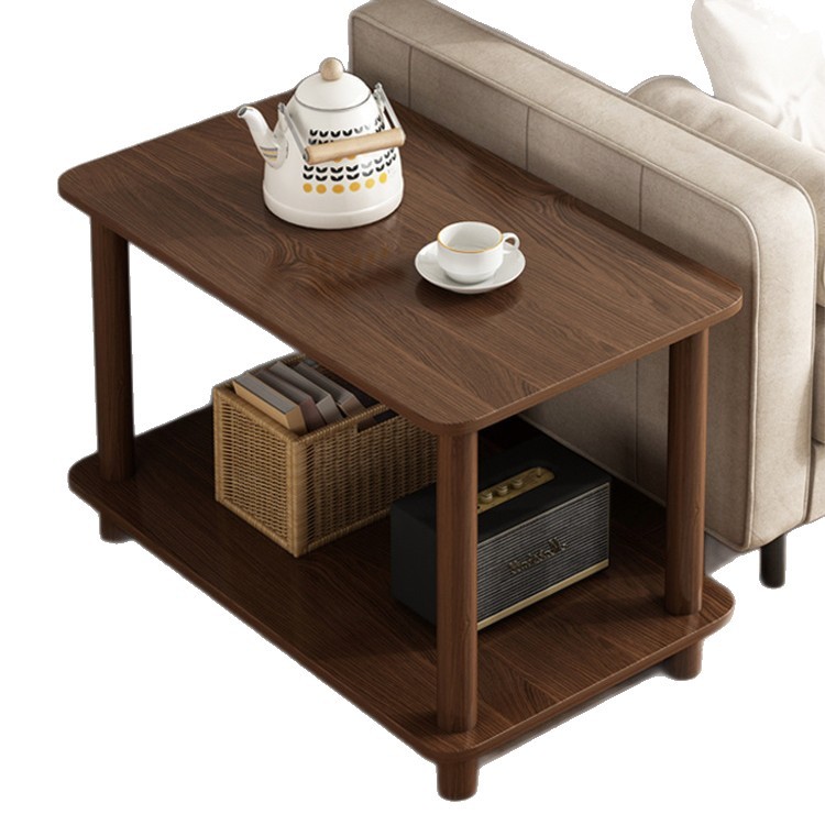 Mesa de té estante multifuncional sofá sala de estar al lado de la mesa de té escritorio dormitorio almacenamiento al lado de la cama simple mesilla de cabecera