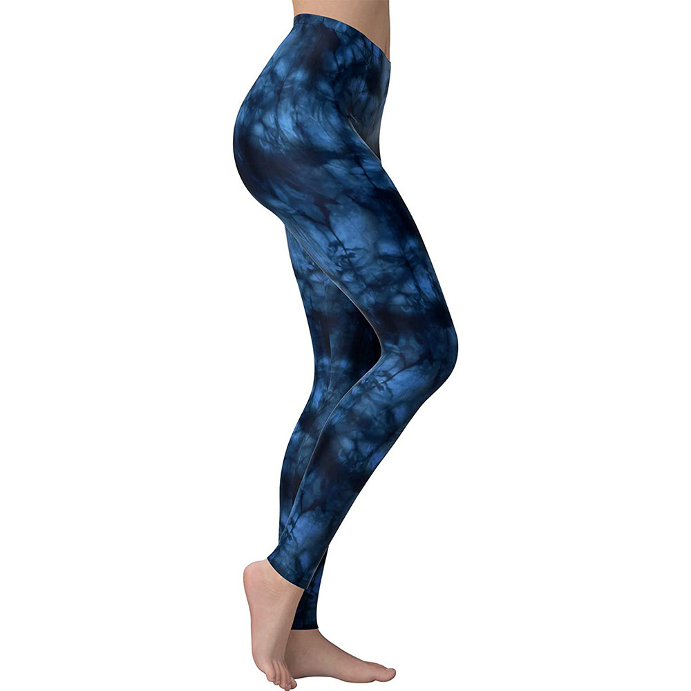 nihaostyle ropa al por mayor estampado de leopardo apretado estiramiento deportes yoga pantalones casuales NSYIC66816