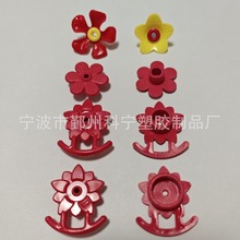 蜂鸟花朵带杆停蜂鸟小花喂水器蜂鸟配件现货花瓣蜂鸟喂水配件