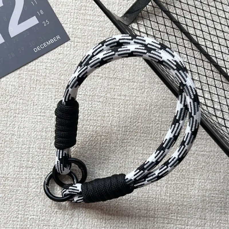 흑백 물떼새 격자 이중 링