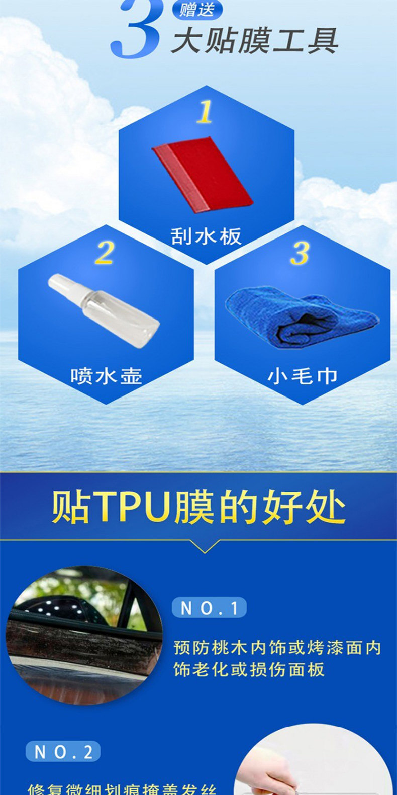 Suitable for 26 Models of Deep Blue L06 Interior Protective Film, Navigation Screen Film, Gear Shift Center Console Film, and Decorative Modification
