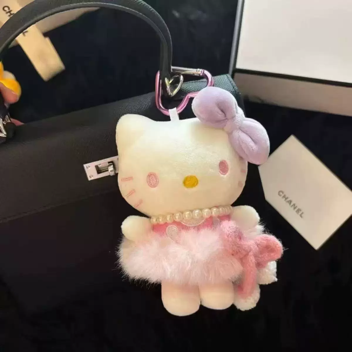Плюшевый брелок (Sanrio) Hello Kitty, плюшевая кукла-талисман, размеры 10–16 см