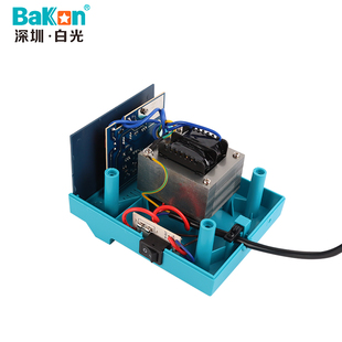 Bakon White Light 936B Soldering Station Constant Temperature Electric Soldering Iron Household Repair Adjustable Temperature 65W Welding Industrial Grade Solder