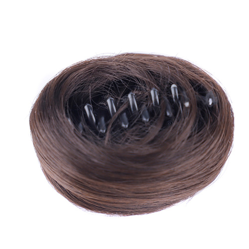 Wig ball hair bag mini grip bud chemical fiber hair bag fluffy chemical fiber half ball head