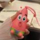 Patrick Spit Bubble Keychain 2024 New Pinching Music Decompression Toy Schoolbag Pendant Gift for Women
