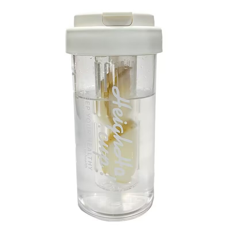 Taza de agua de entrenamiento militar de estudiantes de verano portátil de alto valor facial taza de paja ins resistente a altas temperaturas con barrera de té 2025 nueva taza