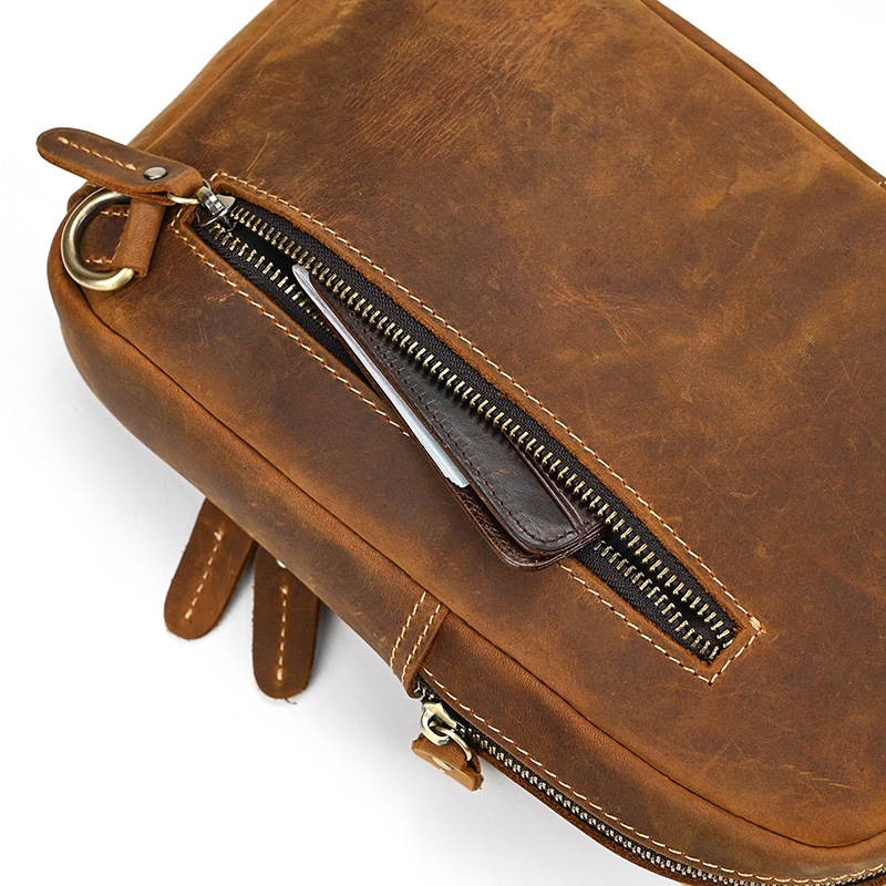 Bauletto in pelle di cavallo pazzo per uomo casual, borsa a tracolla semplice in pelle di mucca con croce diagonale, borsa da viaggio all'aperto_voghion.com