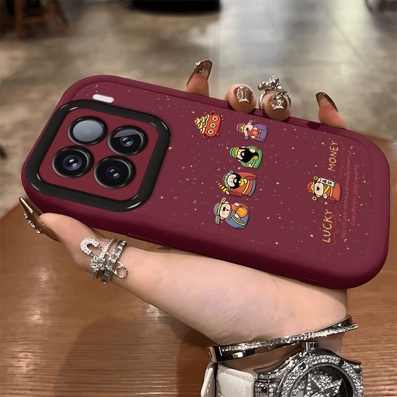 财神天团适用小米15手机壳12Pro全包11小米13Ultra/14新款10S手机