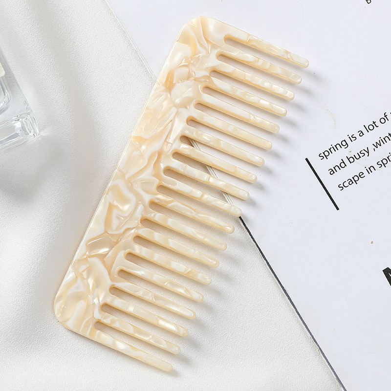 18g Weight Hair Comb Makeup Tools Types 1 Piece Quantity Acetic acid sheets Material Marble Pattern Simple Style Style Simple Style Marble Acetic Acid Sheets Hair Comb 1 Piece 6