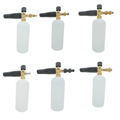 Adjustable Nozzle Quick-Connect Cleaning Machine: High pressure car wash water gun
