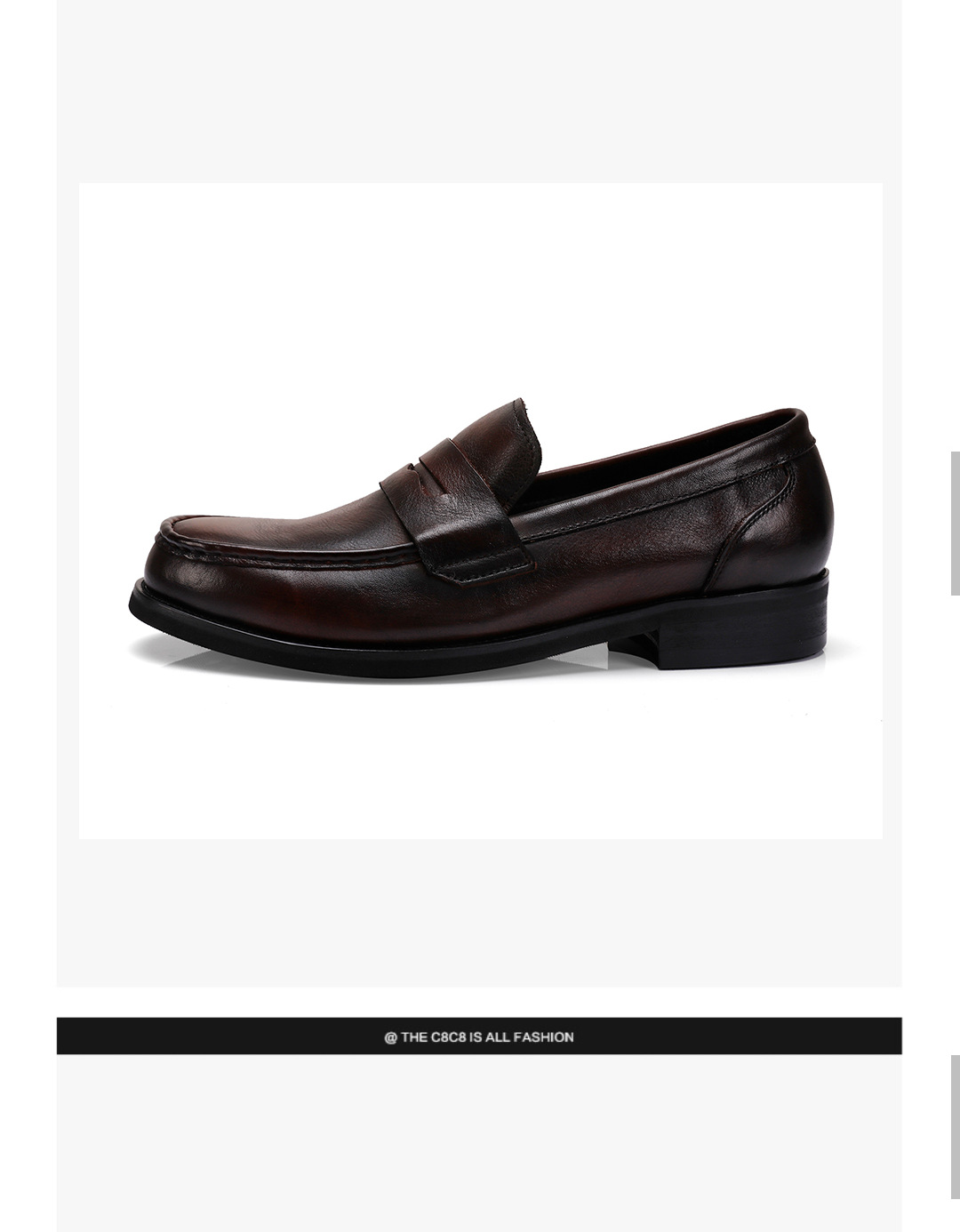 Vinter nye herre gummi ydersål slip-on business formelt tøj let luksuriøs high-end lige sko_voghion.com
