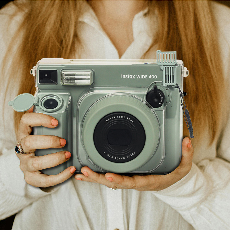 Suitable for Polaroid Wide 400 Camera, Special Exposure Device with Three Adjustable Settings, Anti-Accidental Touch Shutter Cover, New Model Suitable for Polaroid Wide 400 Camera, Special Exposure Device with Three Adjustable Settings, Anti-Accidental Touch Shutter Cover, New Model