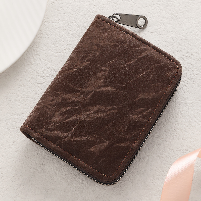 Nueva bolsa de tarjetas de órgano femenina pequeña y exquisita anti-damagnetizante anti-robo cubierta de tarjetas deslizantes masculinas multi-carjeta cubierta de tarjetas bancarias de gran capacidad