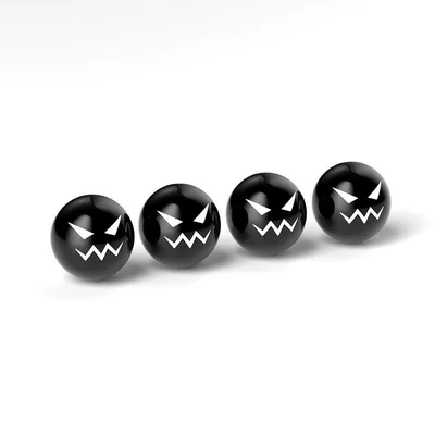 Vehicles, Motorcycles, and Automobiles, Universal – valve - black-king-4-pack-ball-valve-cap