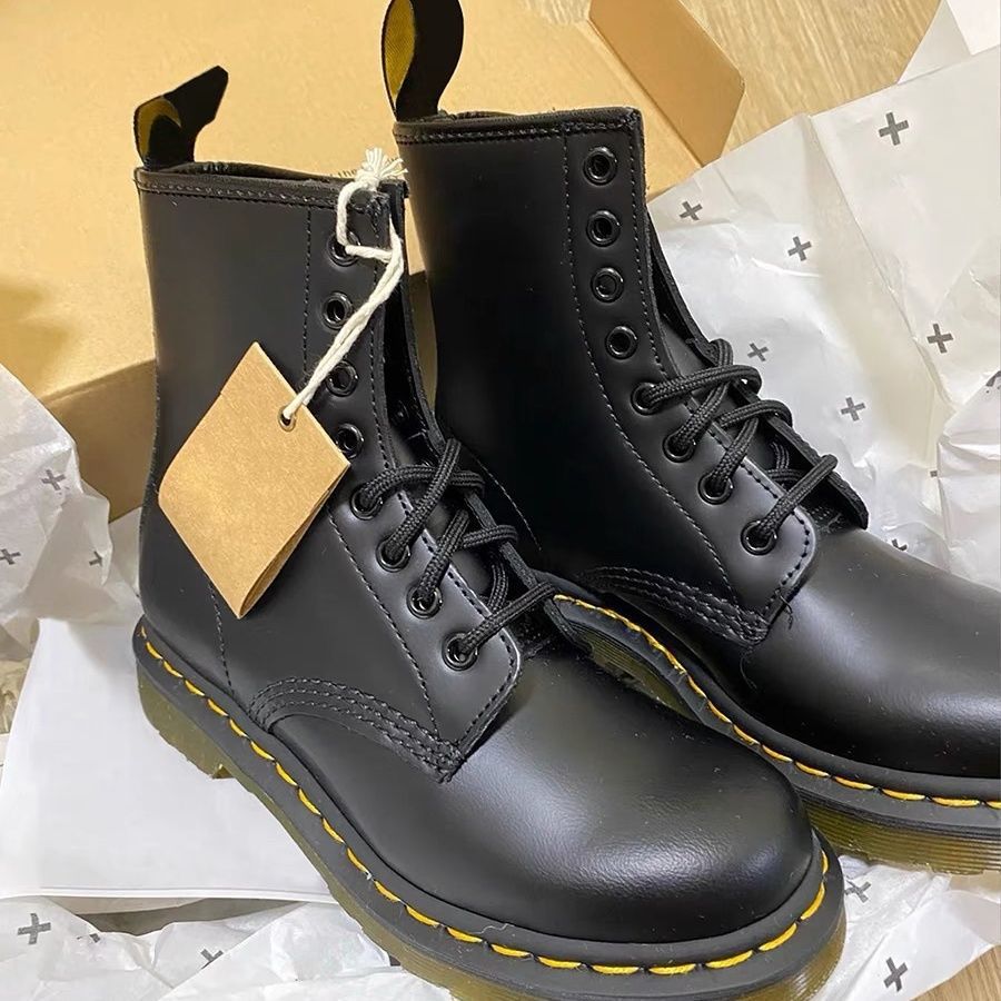 经典dr1460马丁靴同款情侣款马丁靴英伦风高帮马丁靴机车鞋成年男