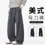 宽松新款秋冬美式裤