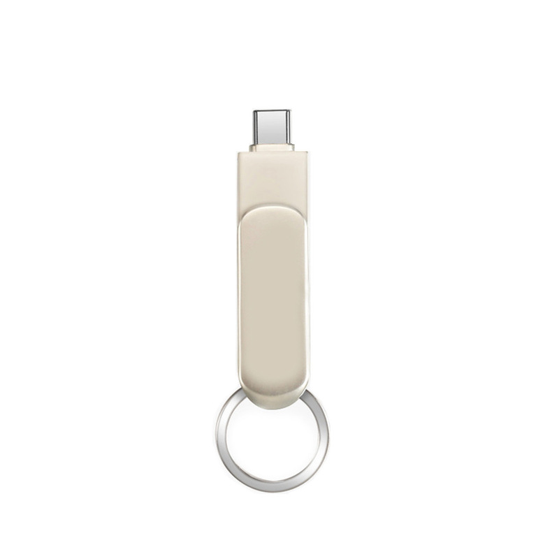 2合1金属回転usb TYPE-C usb3.0 uディスクotg携帯電話usbメモリはロゴメーカー直販を印刷できる|undefined