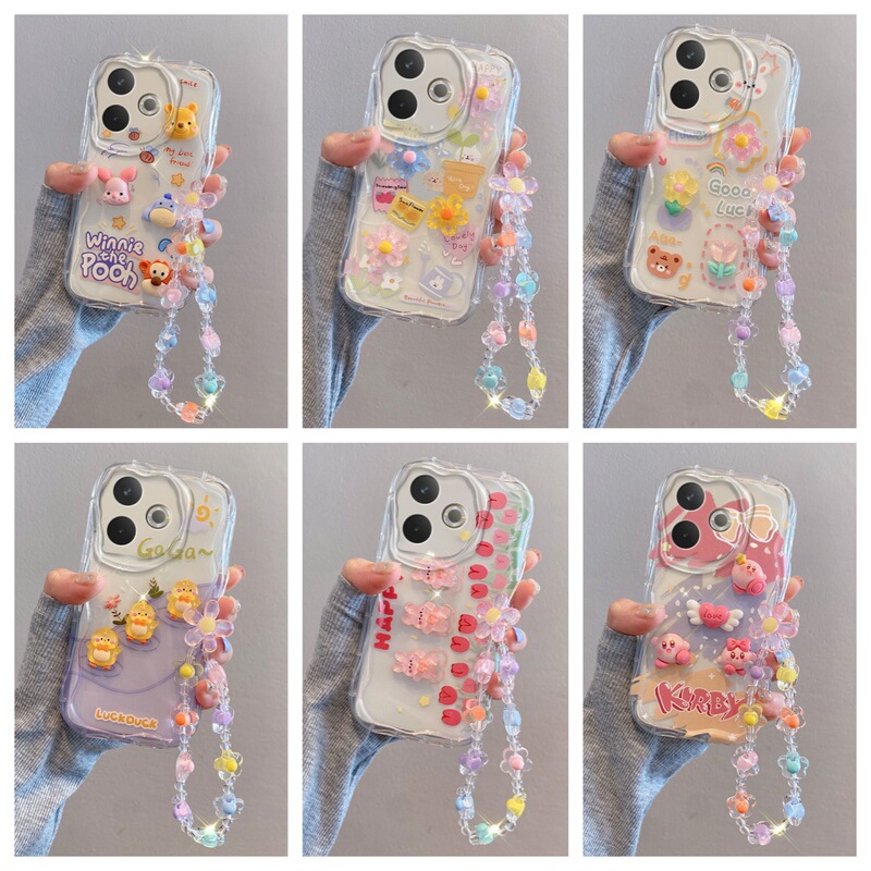 Suitable for Oppoa5 Mobile Phone Case A9 Transparent A11X Cartoon A60 Soft Case A95 Bracelet A35 Mobile Phone Protective Case A52 Suitable for Oppoa5 Mobile Phone Case A9 Transparent A11X Cartoon A60 Soft Case A95 Bracelet A35 Mobile Phone Protective Case A52