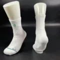 Small Logo ST White Green Mid